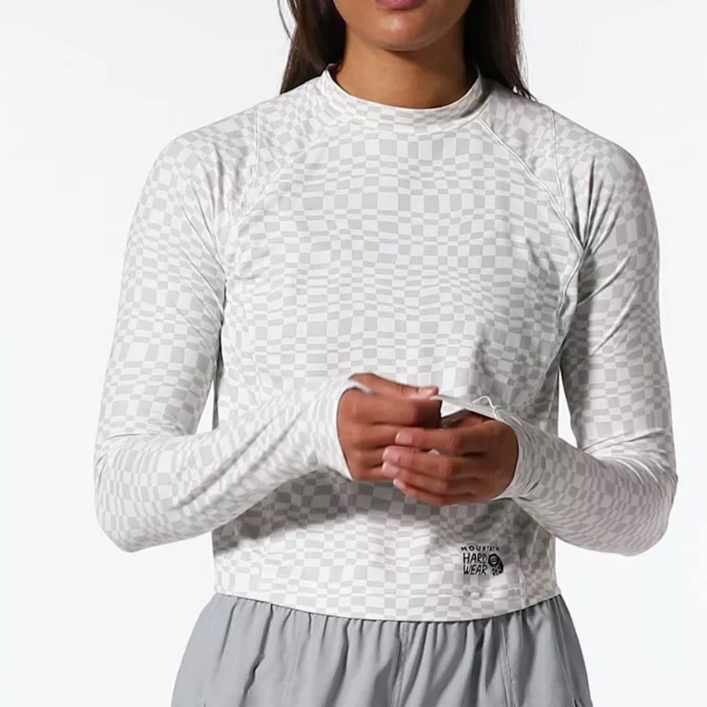 Mountain Hardwear Women's Crater lake Long Sleeve Crop Shirt